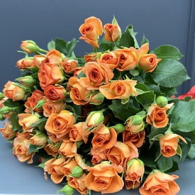 Букет из 11 кустовых роз