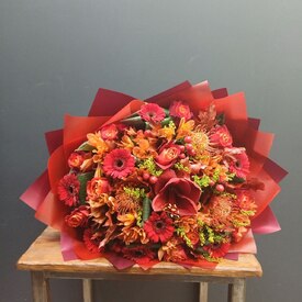 Букет Красный бархат